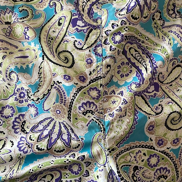 Etro Mens  Floral-Print Swim Trunks Shorts Size XXL (*M ) - Picture 5 of 9